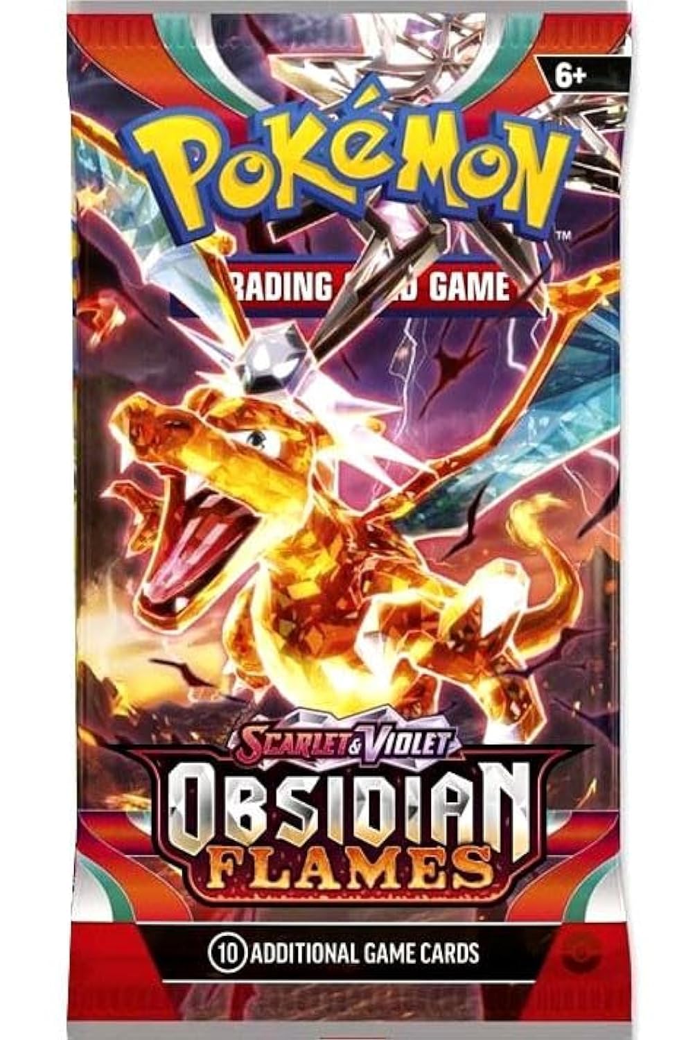 Pokemon Cards - Scarlet & Violet Obsidian Flames - BOOSTER PACK (10 Cards) - New