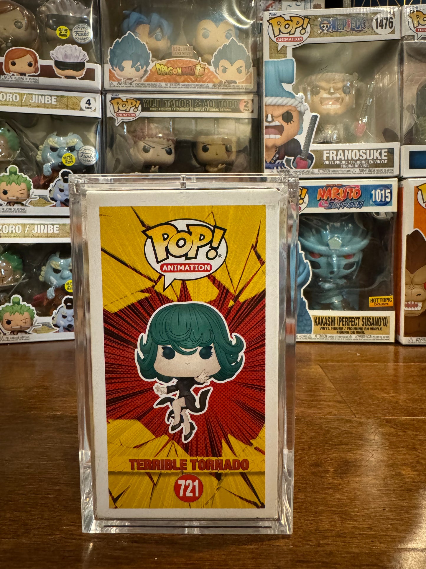 Autographed Terrible Tornado Funko 721