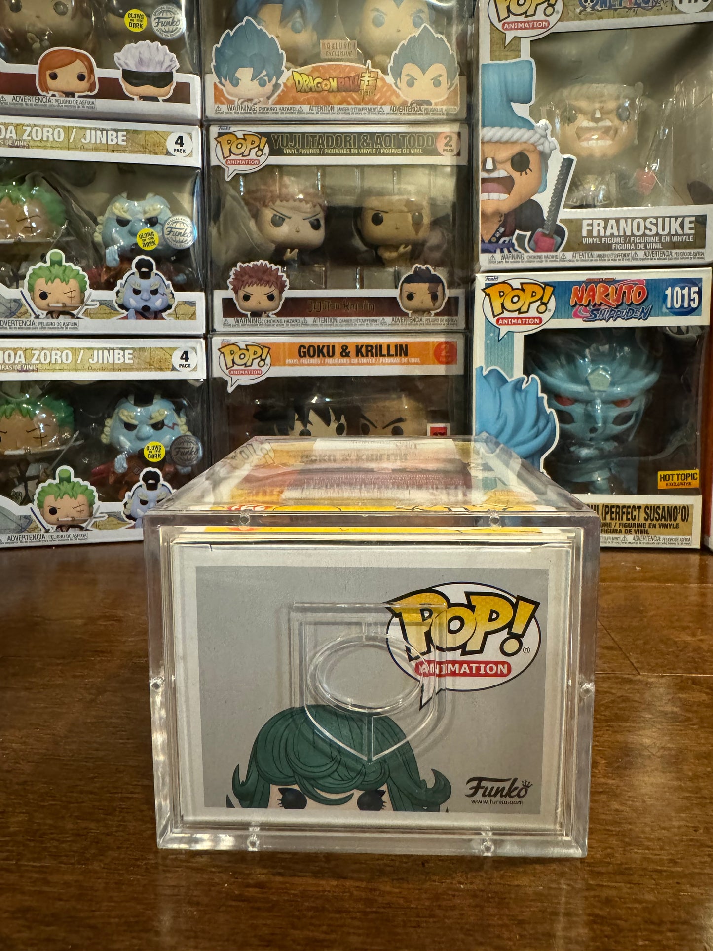 Autographed Terrible Tornado Funko 721