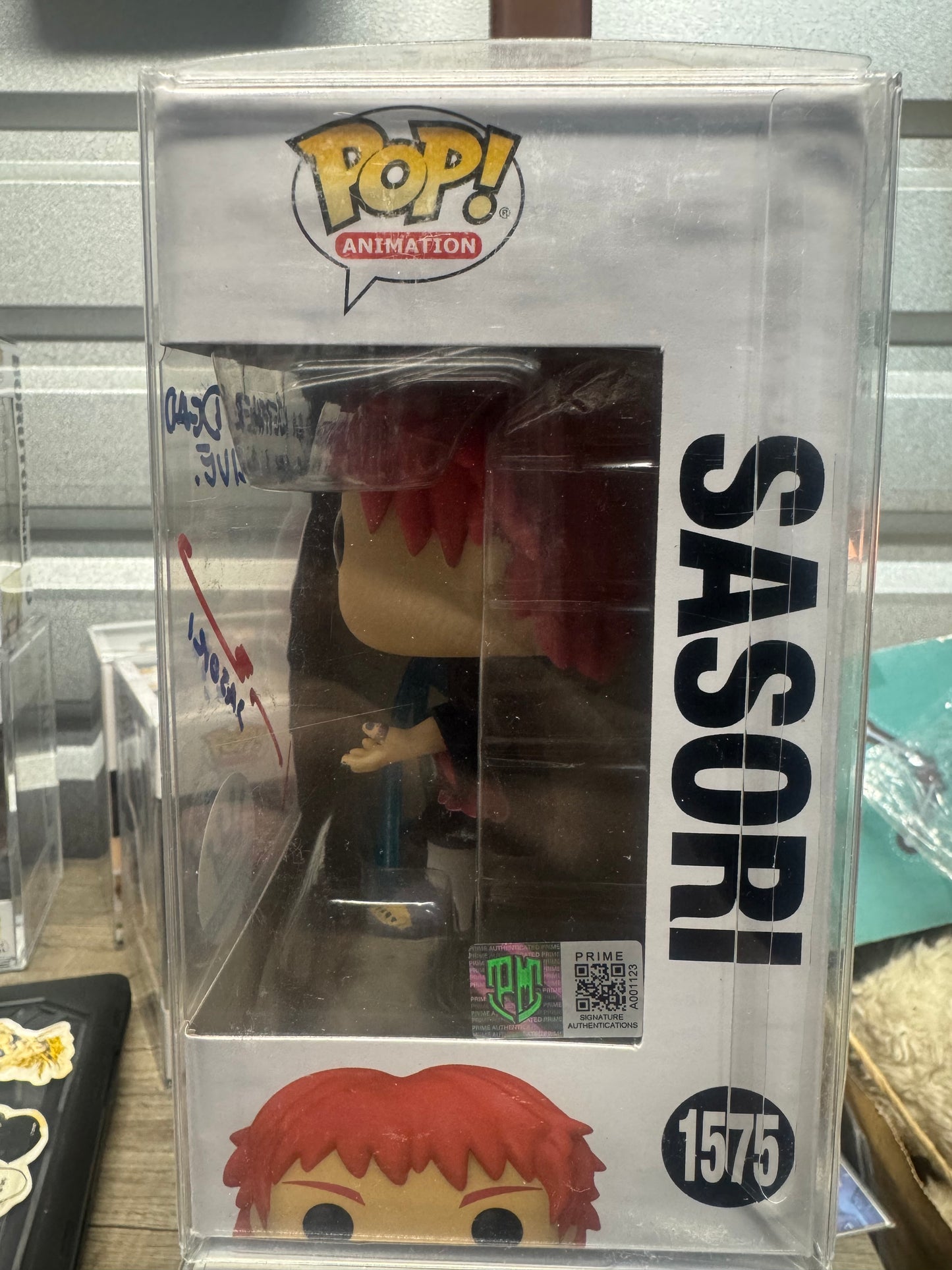 Autographed Sasori Funko 1575