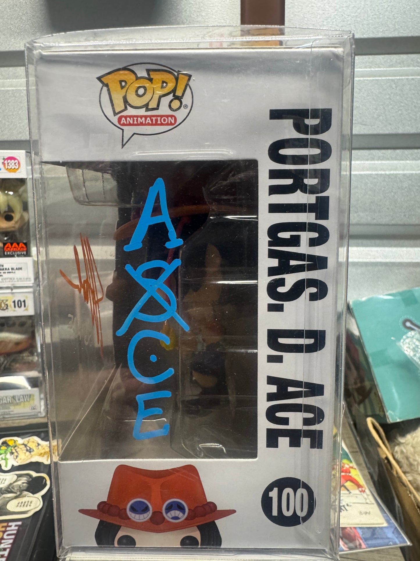 Autographed Ace Funko 100