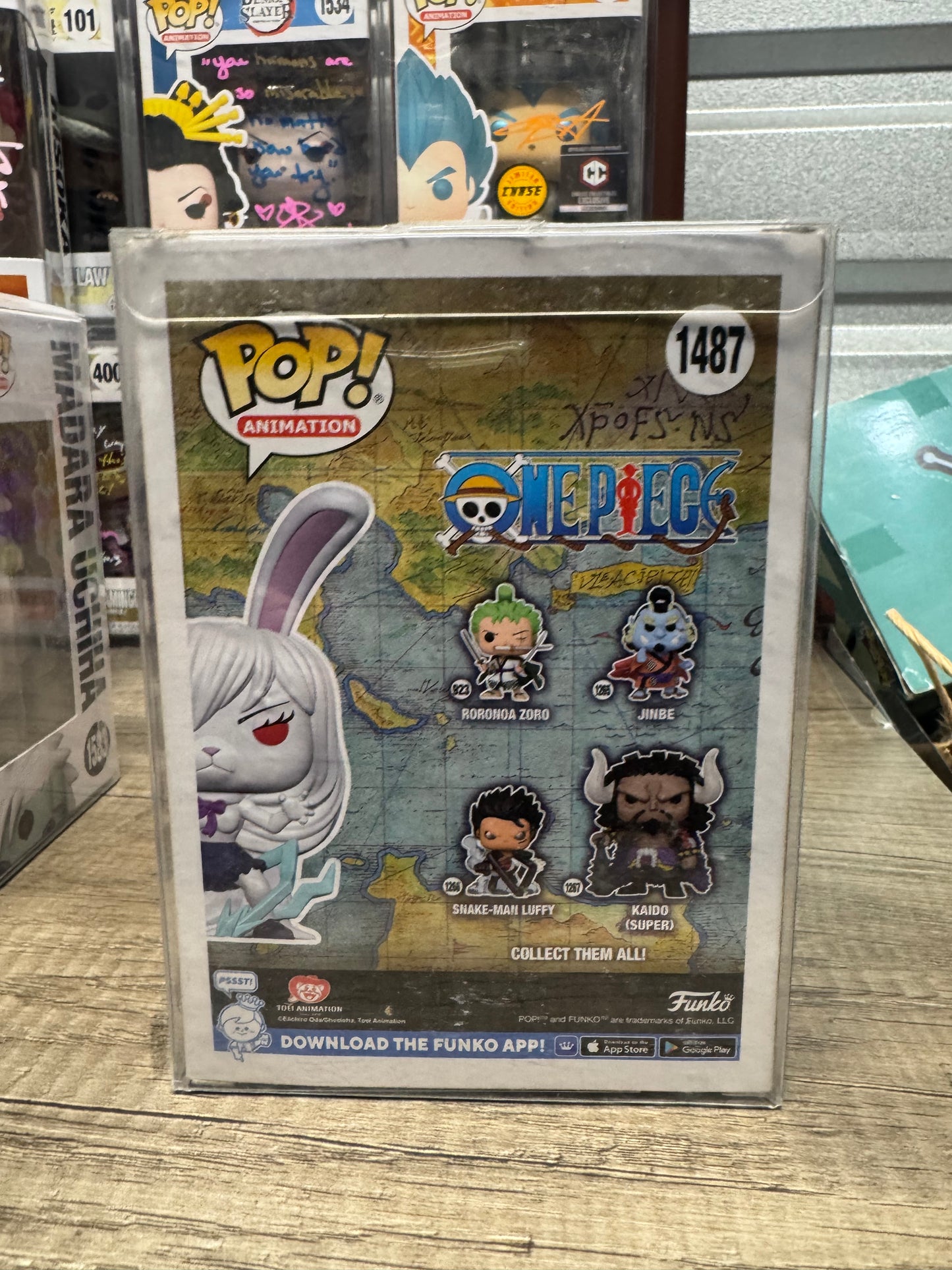 Autographed Carrot Funko 1487 Chase Variant