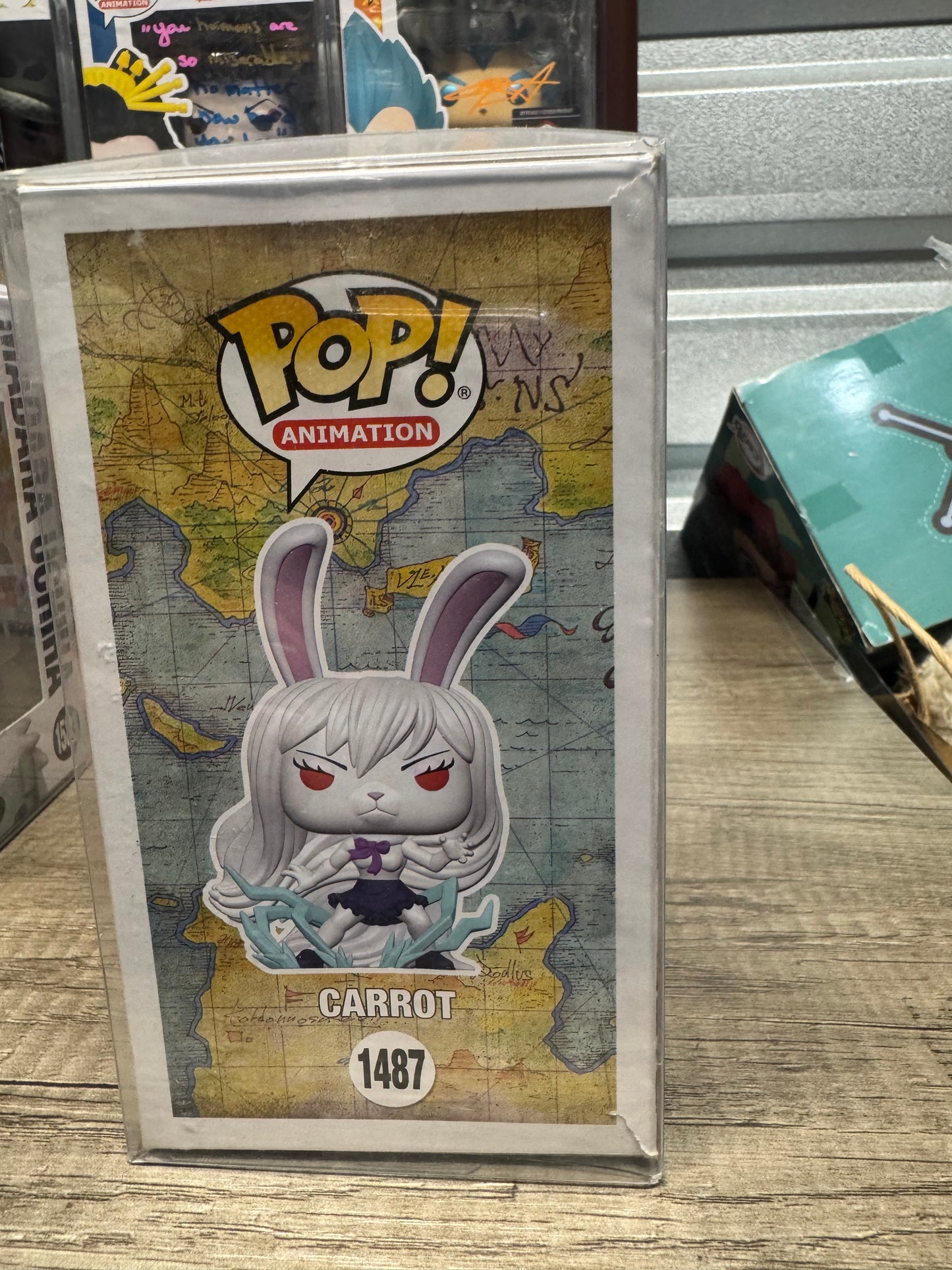Autographed Carrot Funko 1487 Chase Variant