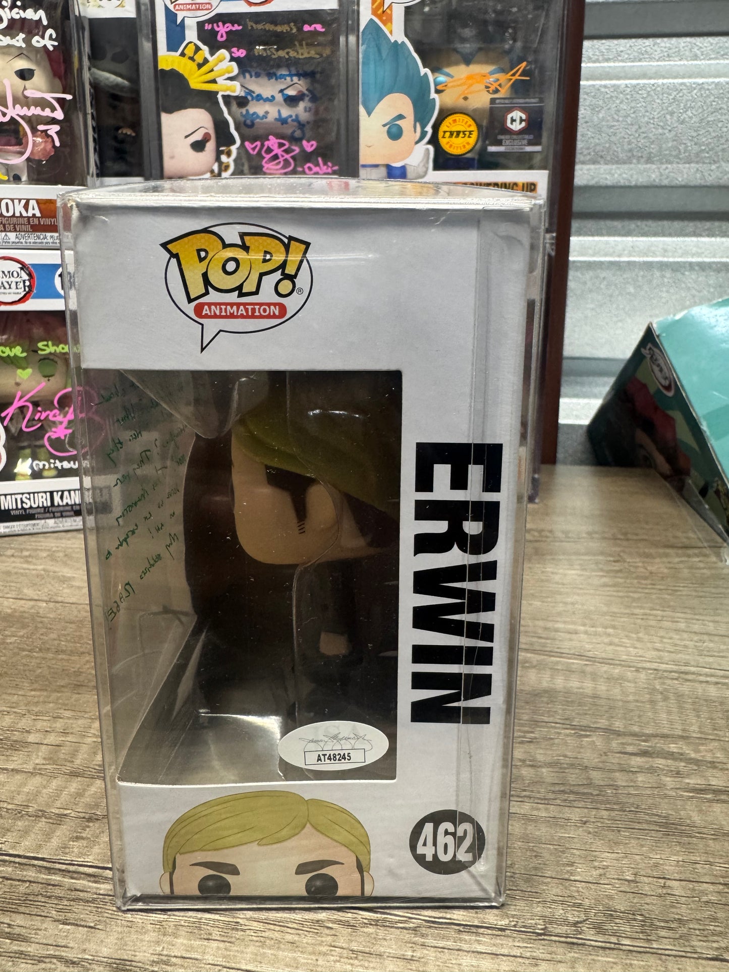 Autographed Erwin Funko 462