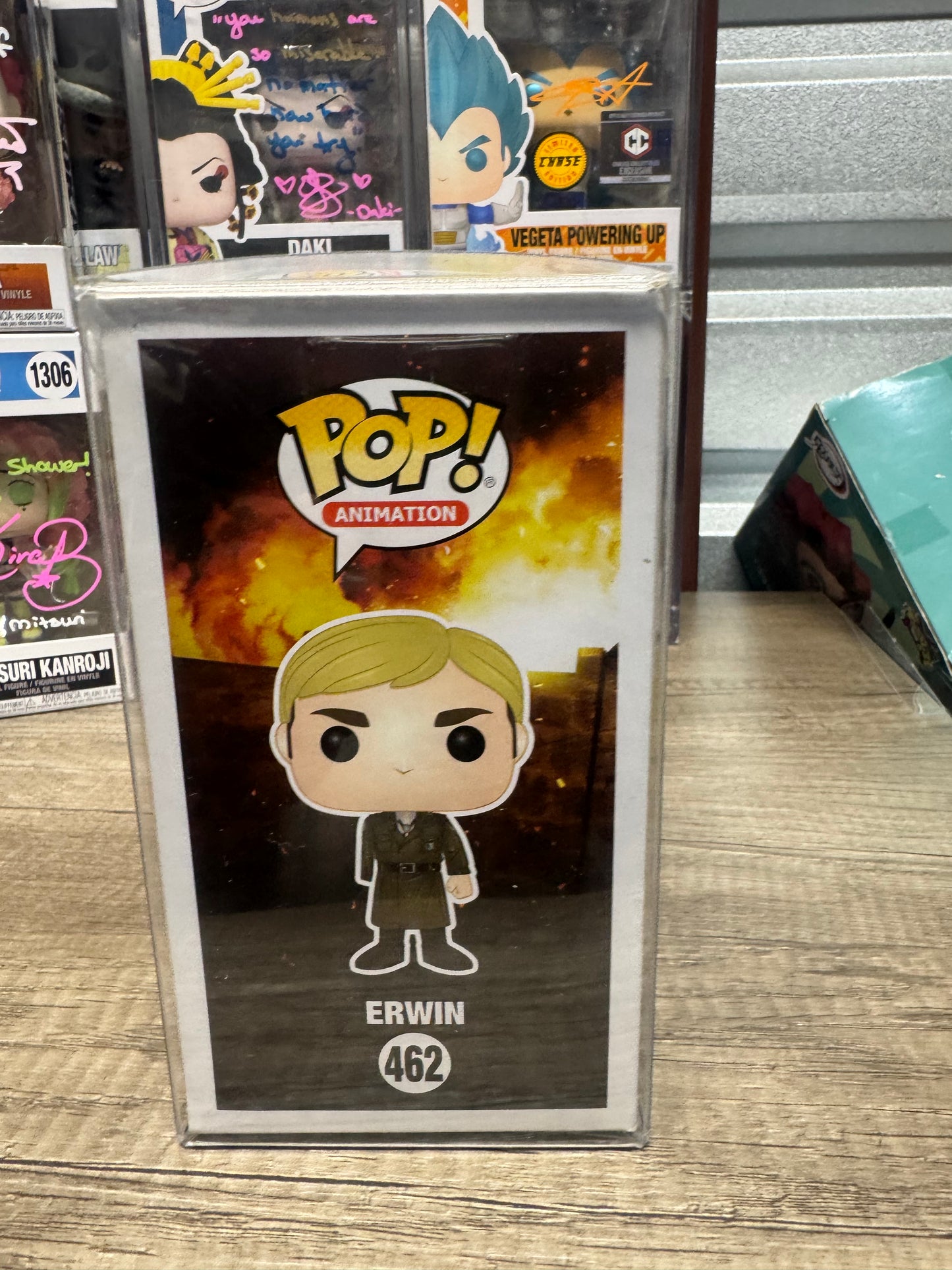 Autographed Erwin Funko 462