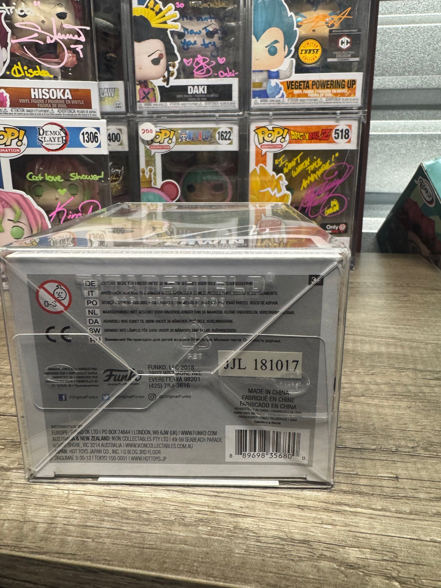Autographed Erwin Funko 462