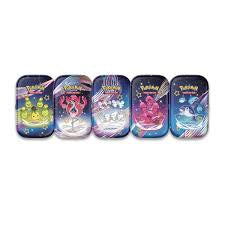 1 RANDOM! Paldean Fates Mini Tin Pokemon TCG Scarlet & Violet Brand New Sealed