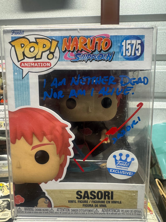 Autographed Sasori Funko 1575