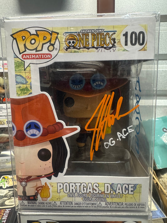 Autographed Ace Funko 100