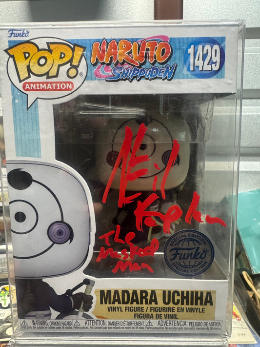 Autographed Madara Funko 1429