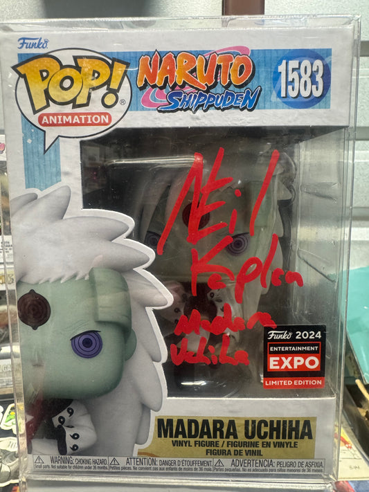 Autographed Madara Funko 1583 Shared Edition