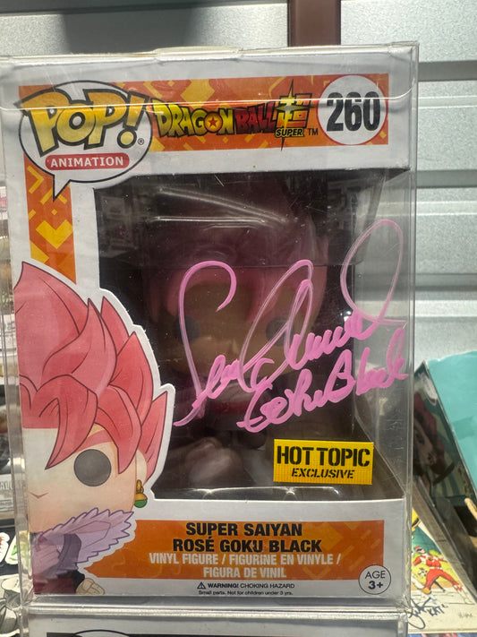 Autographed Goku Funko 260