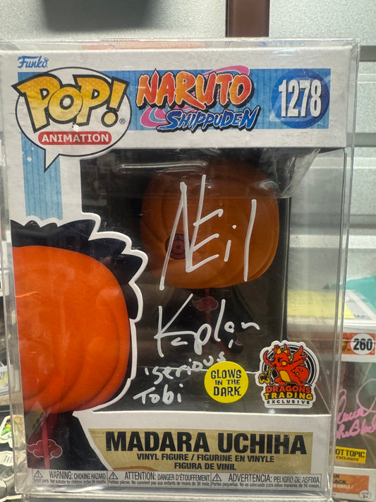 Autographed Madara Funko 1278