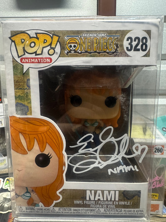 Autographed Nami Funko 328