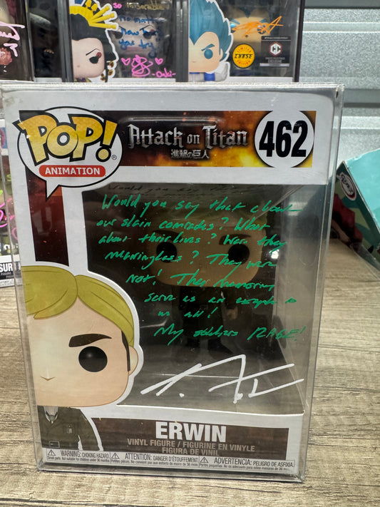 Autographed Erwin Funko 462